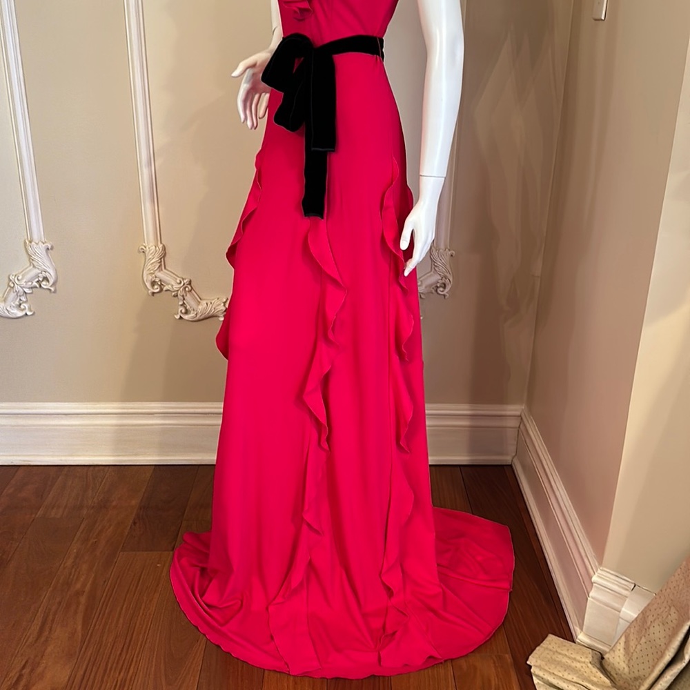 GUCCI PINK  RUFFLE DRESS SIZE M - Picture 5 of 15
